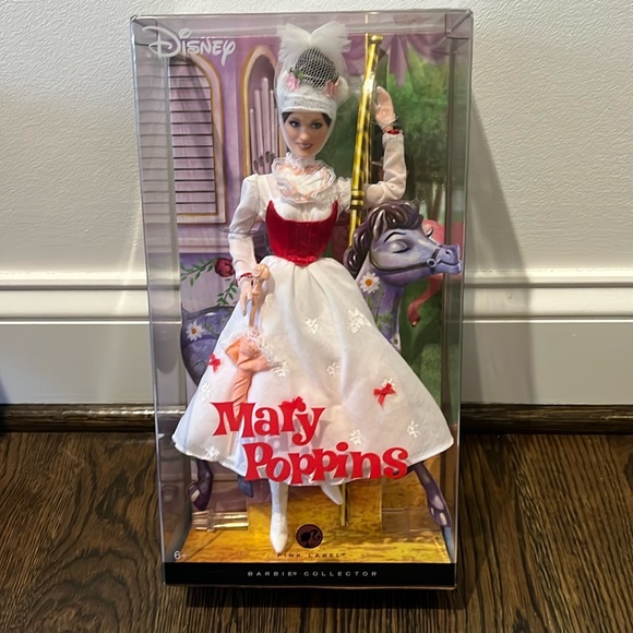FINAL CALL! NIB! 2007 Disney’s Mary Poppins Barbie Pink Label Collection!